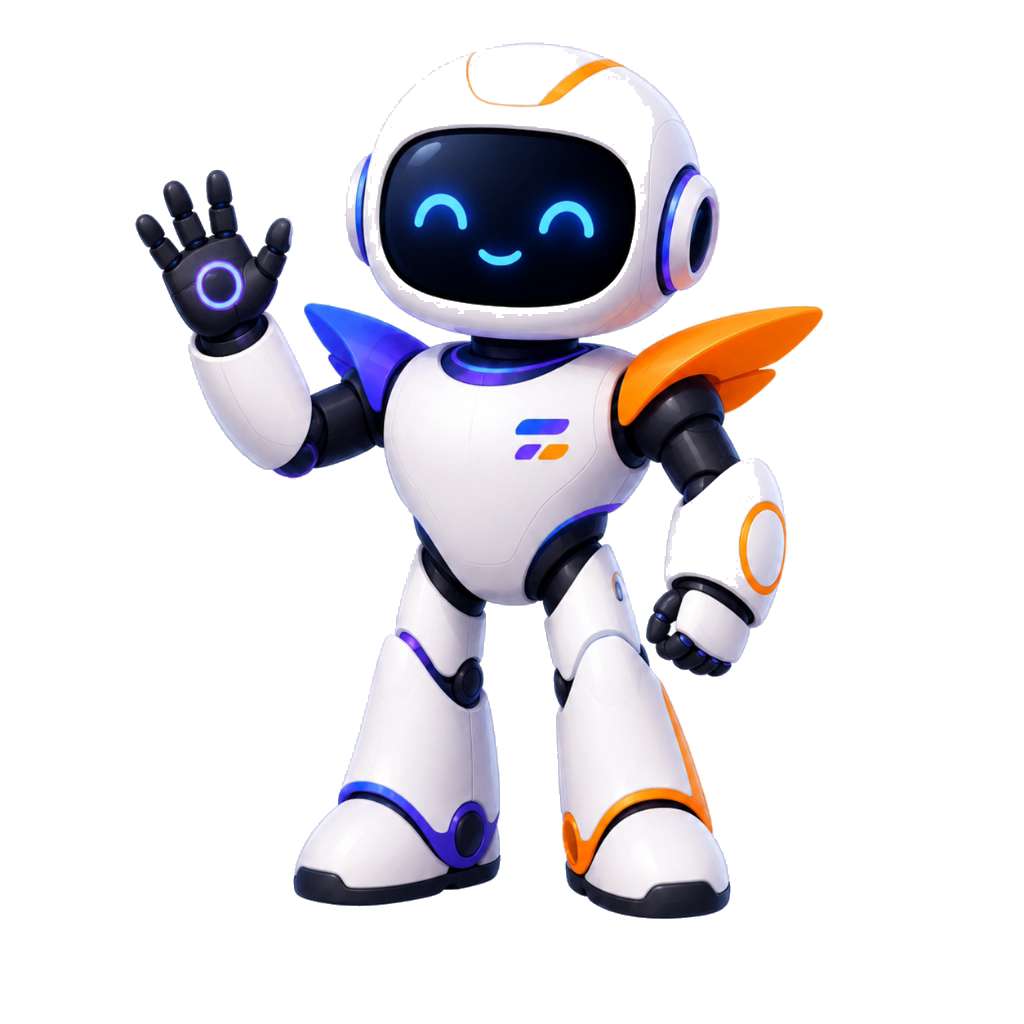 Nova, Renewed Future’s friendly AI guide mascot